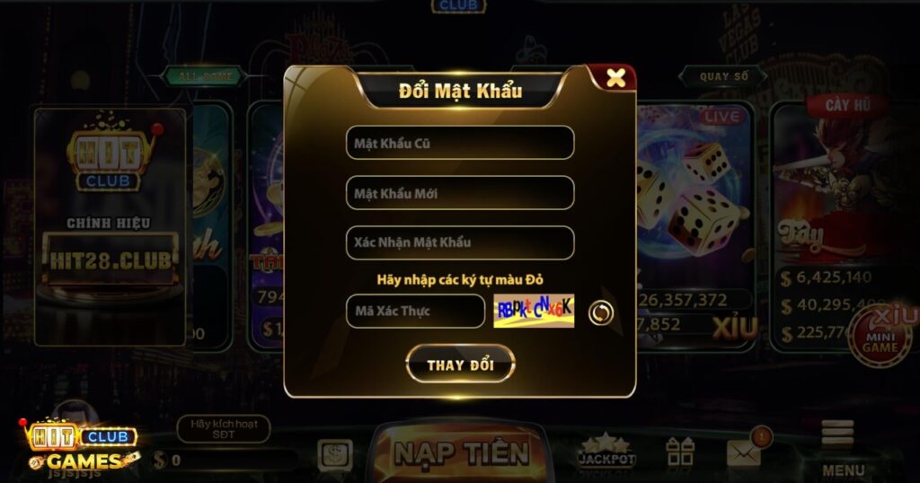 doi mat khau hit club