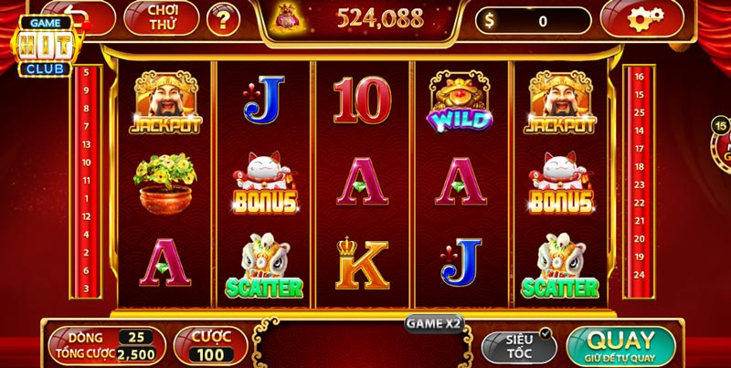 Game Hit Club Slot Game: Thần Tài Nổ Hủ